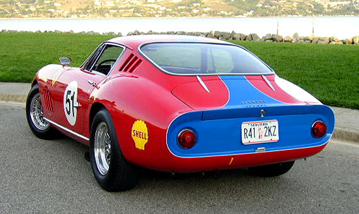 1966 Ferrari 275 GTB C Competizione Chassis 9057 GT Rear