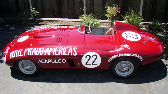 1954 Ferrari 250 Monza Spyder #0442 M - Above Left