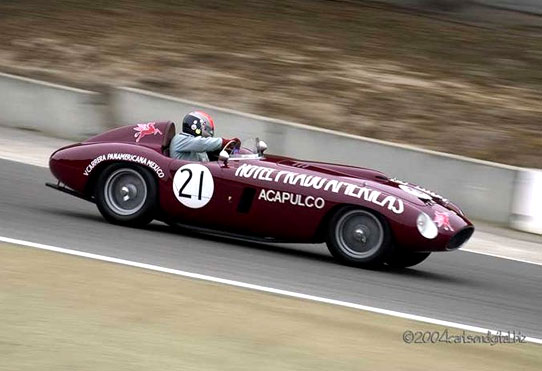 1954 Ferrari 250 Monza Spyder #0442 M - Laguna Seca 4