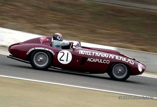 1954 Ferrari 250 Monza Spyder #0442 M - Laguna Seca 5