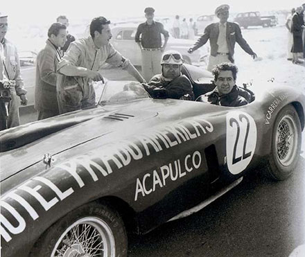 1954 Ferrari 250 Monza Spyder #0442 M - Race 4