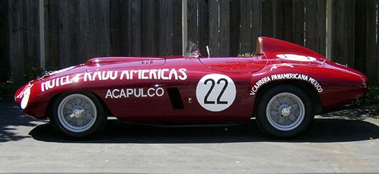 1954 Ferrari 250 Monza Spyder #0442 M - Side Left