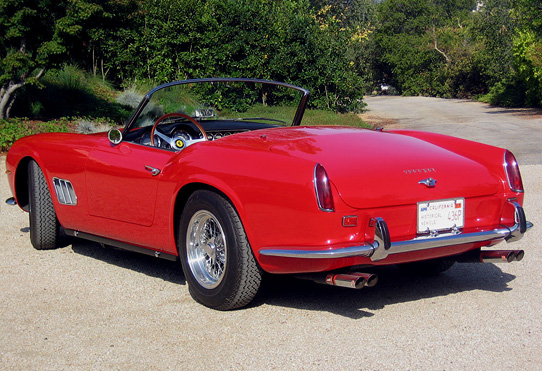 1963 Ferrari 250 SWB California Spyder (#4137 GT)