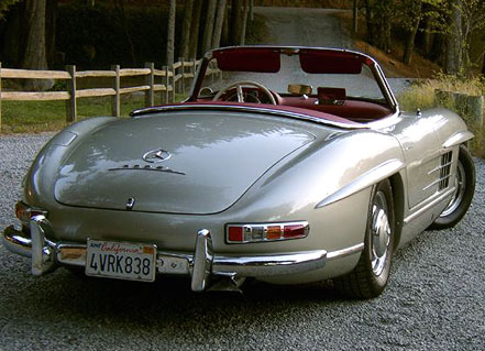 1957 Mercedes 300 SL Roadster #7500516 - Rear