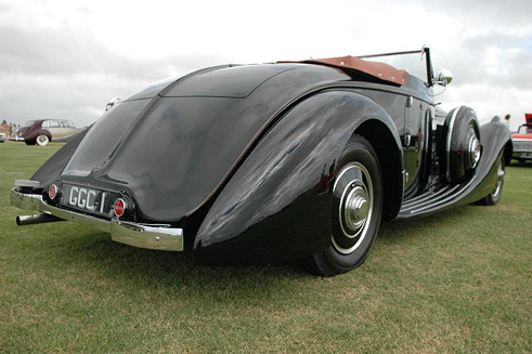 1938 Derby Bentley Carlton Convertible - Chassis #B44MR