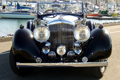 1938 Derby Bentley Carlton Convertible - Chassis #B44MR