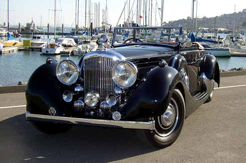 1938 Derby Bentley Carlton Convertible - Chassis #B44MR