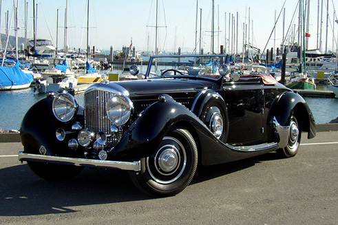 1938 Derby Bentley Carlton Convertible - Chassis #B44MR