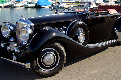 1938 Derby Bentley Carlton Convertible - Chassis #B44MR