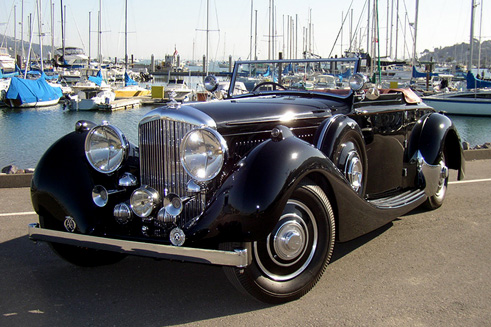 1938 Derby Bentley Carlton Convertible - Chassis #B44MR