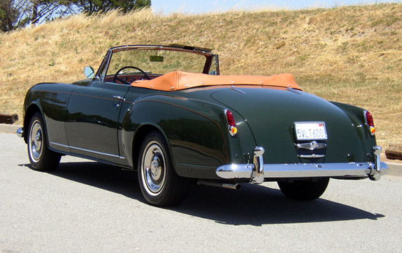 1957 Bentley S1 Park Ward Continental Convertible #BC15LDJ