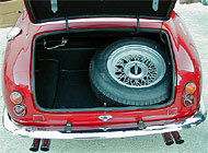 1962 Ferrari 250 SWB Berlinetta - Trunk