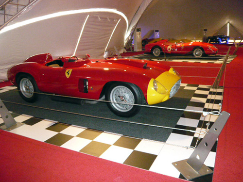 Ed Davies' Mille Miglia winning Ferrari 290 MM 0616 and Bill Pope's 1957